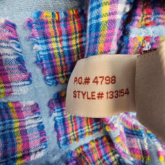 Carbon2Cobalt Shirt Men's Large Sea Change Chambray Button Gauzy Beach Summer - Picture 11 of 11